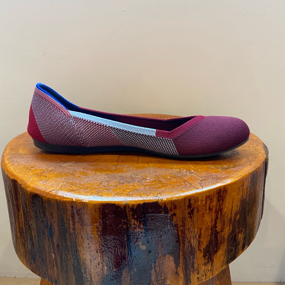 Rothy’s Berry Colorblock Round Toe Flat - image 5